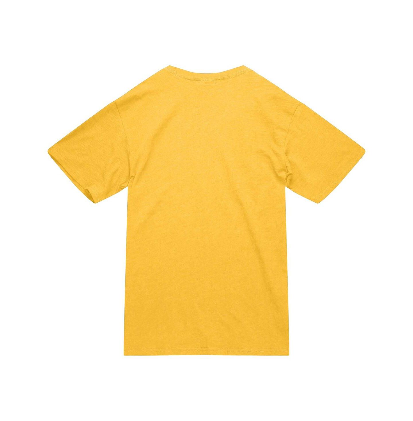 Мужская футболка Mitchell & Ness Gold Nashville Predators Heritage — фото 3