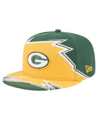 New Era - Men's Green/Gold Green Bay Packers Break 59FIFTY Fitted Hat