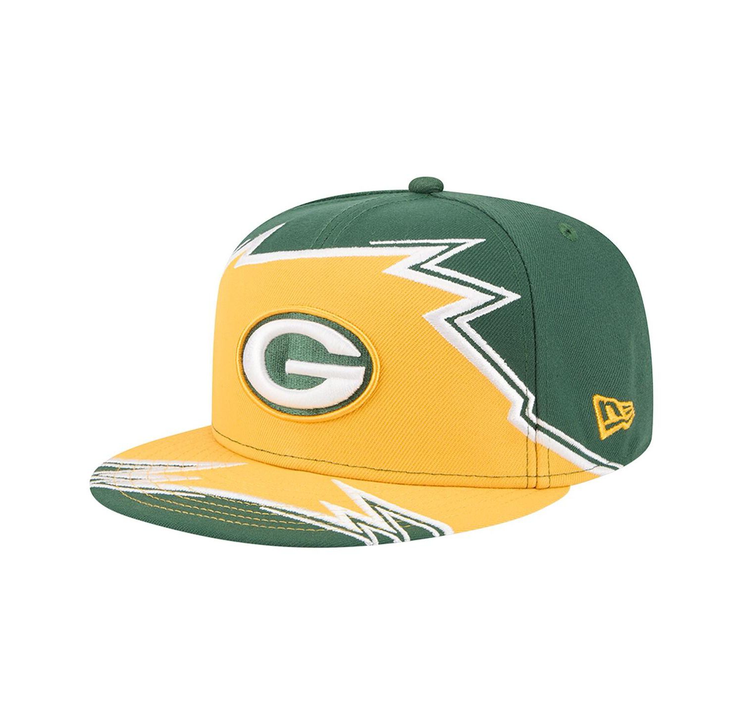 Men's Green/Gold Green Bay Packers Break 59FIFTY Fitted Hat