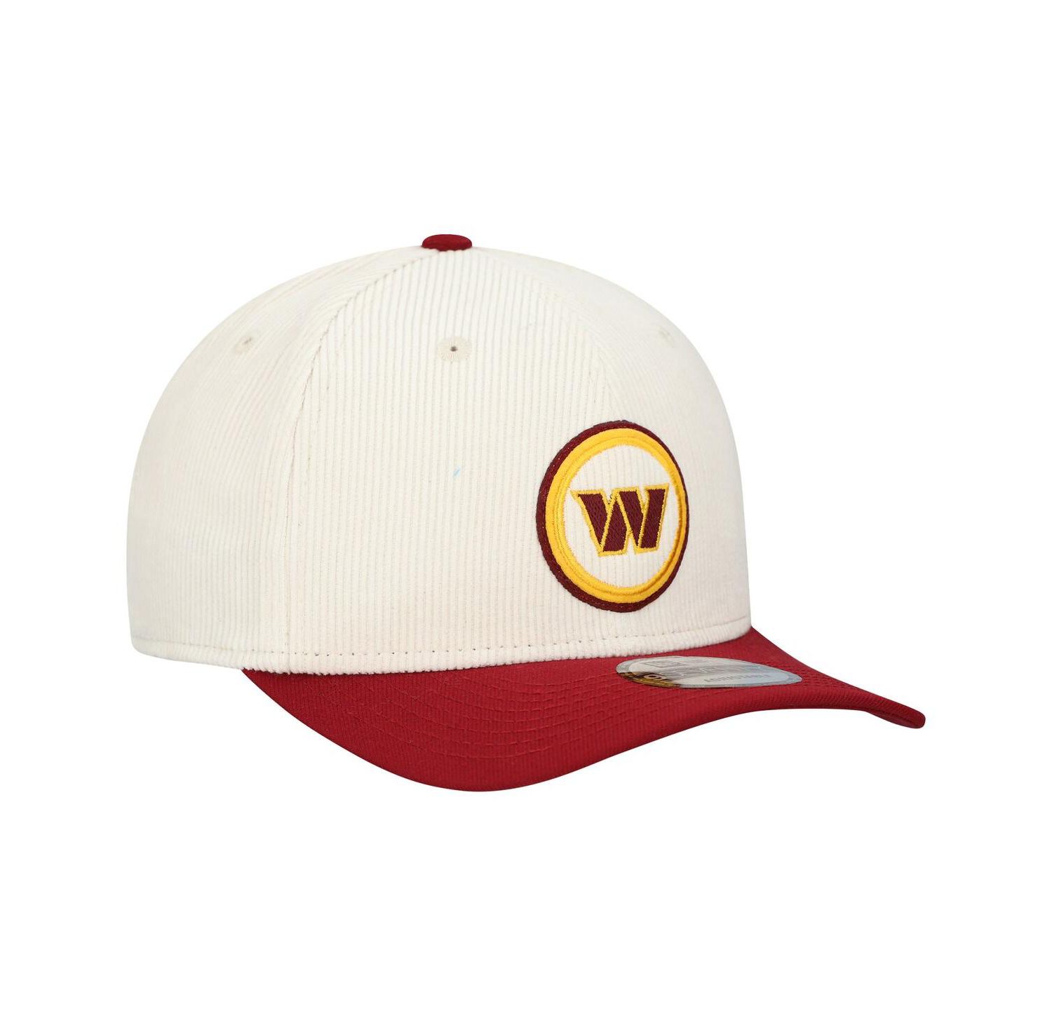 Men's Stone Washington Commanders Loyal Corduroy 9SEVENTY Adjustable Hat