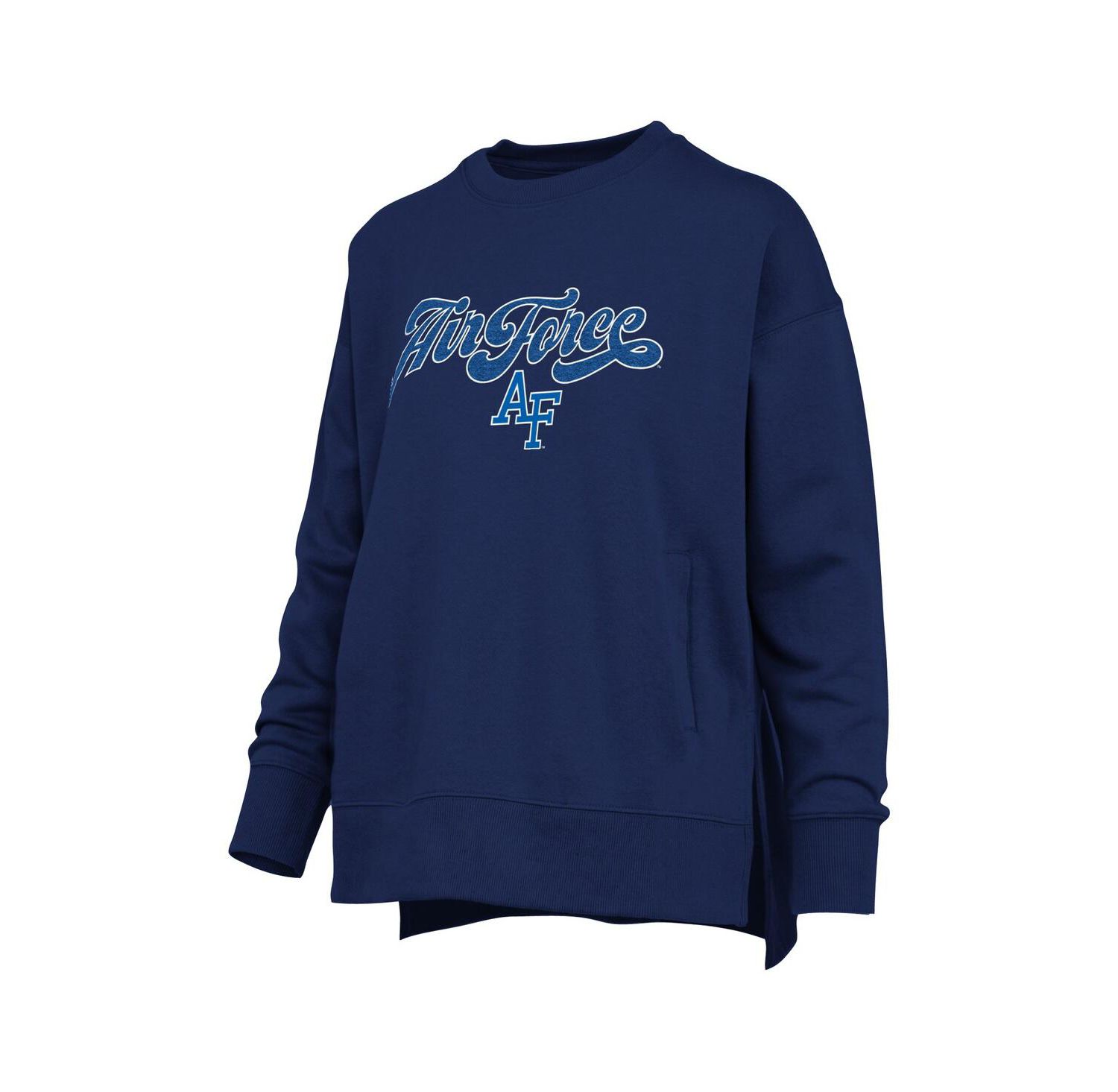 Women's Royal Air Force Falcons Bonanza Chenille Harper Script Sweatshirt