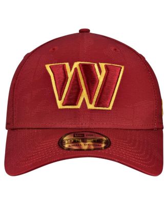 Men's Burgundy Washington Commanders Tonal Camo 39THIRTY Stretch Fit Hat