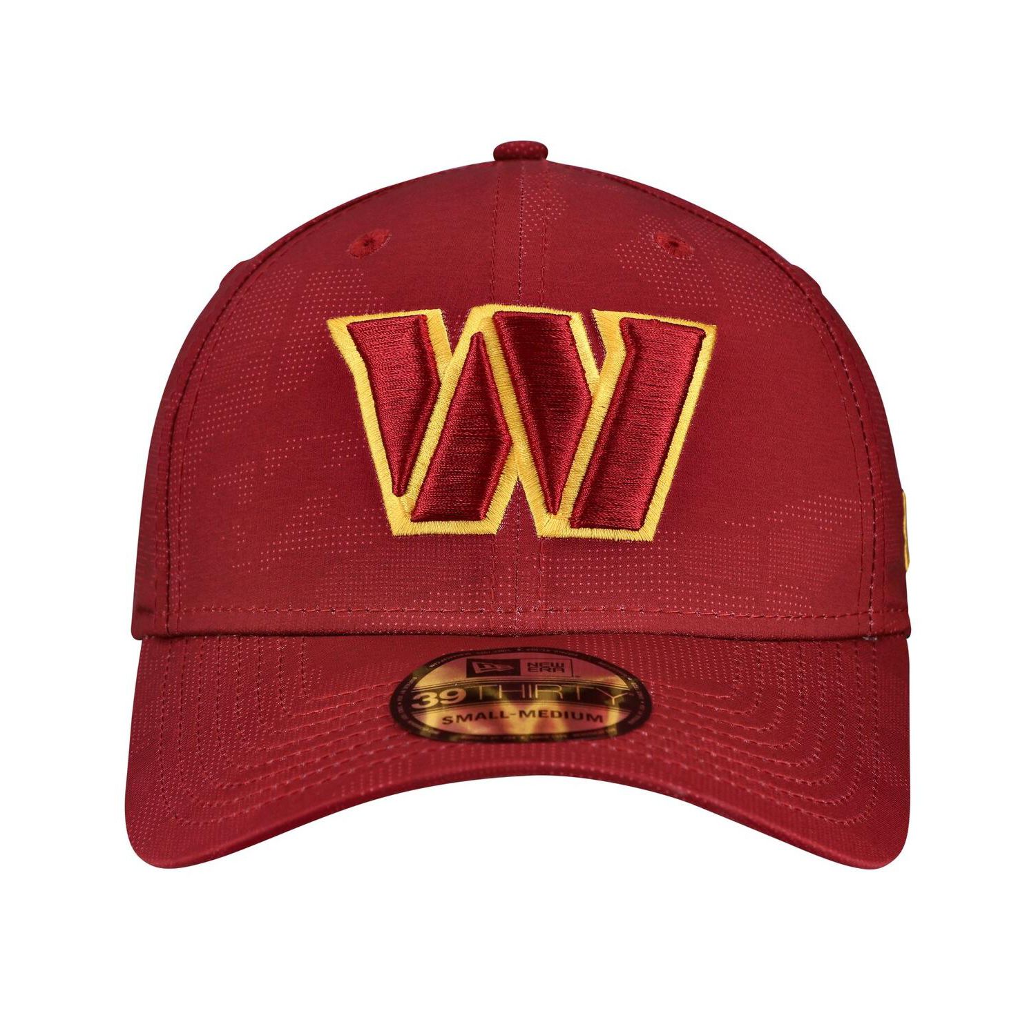 Men's Burgundy Washington Commanders Tonal Camo 39THIRTY Stretch Fit Hat