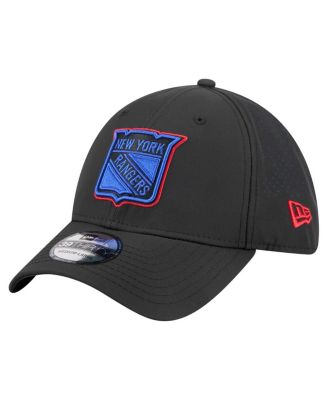 New Era - Men's Black New York Rangers Night 39THIRTY Flex Hat