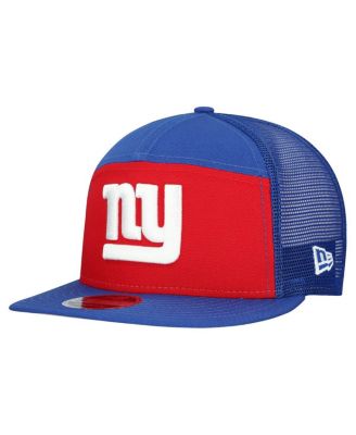 New Era - Men's Red/Royal New York Giants Outdoor Split Panel 9FIFTY Snapback Hat