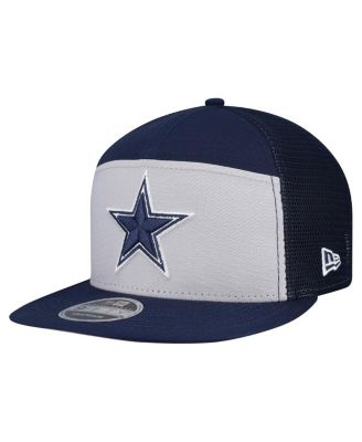 New Era - Men's Gray/Navy Dallas Cowboys Outdoor Split Panel 9FIFTY Snapback Hat