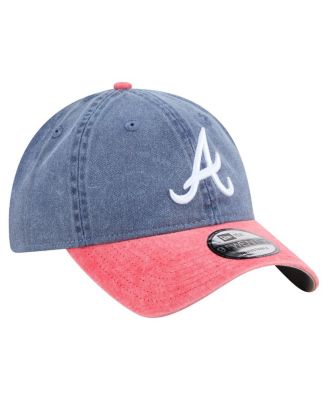 Men's Navy/Red Atlanta Braves Select 9TWENTY Adjustable Hat