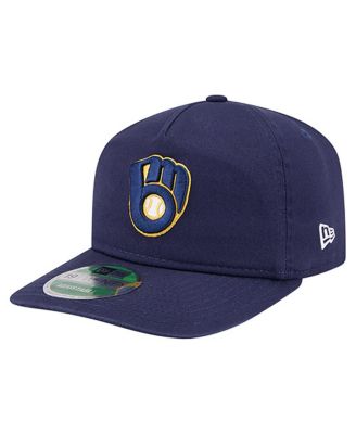 New Era - Men's Navy Milwaukee Brewers Team 19TWENTY Adjustable Hat