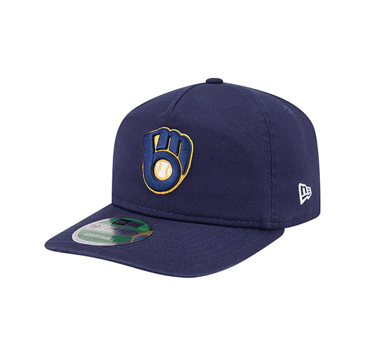Men's Navy Milwaukee Brewers Team 19TWENTY Adjustable Hat