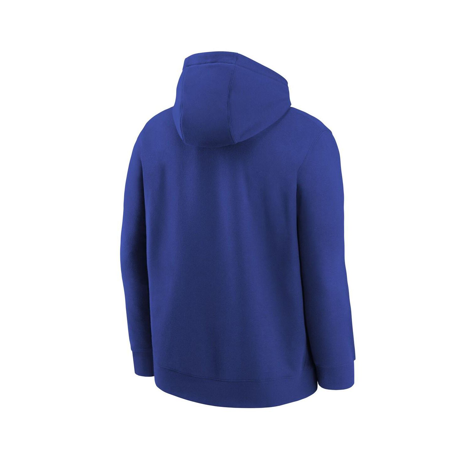 Big Boys and Girls Royal Philadelphia 76ers 2025/26 Club Fleece Practice Hoodie