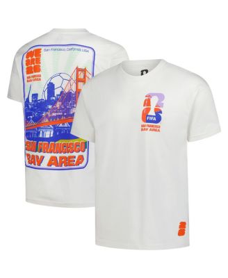 Outerstuff - Men's Cream 2026 FIFA World Cup San Francisco Host City Local Oversized T-Shirt
