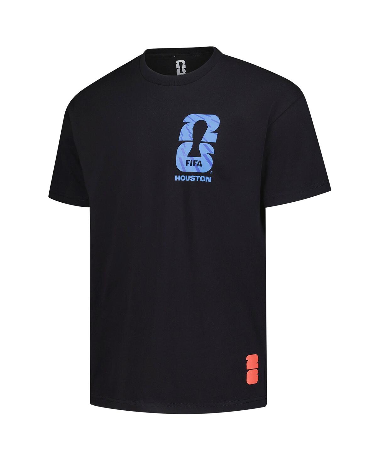Outerstuff Men's Black 2026 Fifa World Cup Houston Host City Local Oversized T-Shirt
