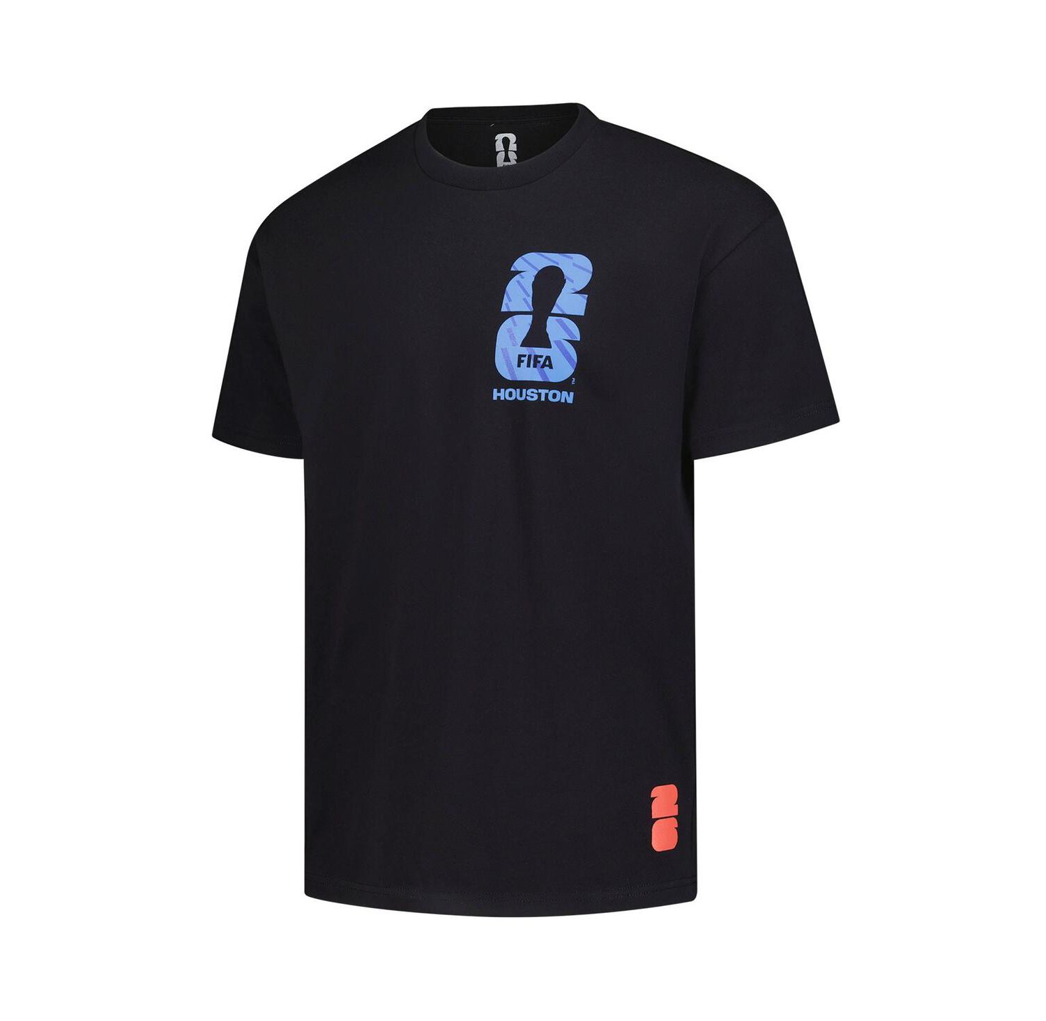 Men's Black 2026 FIFA World Cup Houston Host City Local Oversized T-Shirt