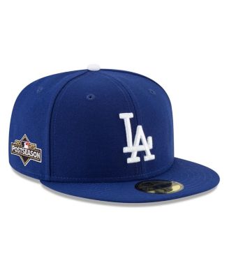 New Era - Men's Royal Los Angeles Dodgers 2025 MLB Postseason Side Patch 59FIFTY Fitted Hat