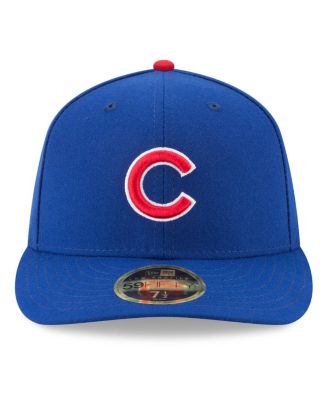 Men's Royal Chicago Cubs 2025 MLB Postseason Side Patch Low Profile 59FIFTY Fitted Hat