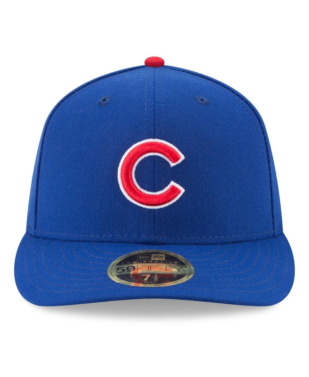 New Era Men's Royal Chicago Cubs 2025 Mlb Postseason Side Patch Low Profile 59FIFTY Fitted Hat