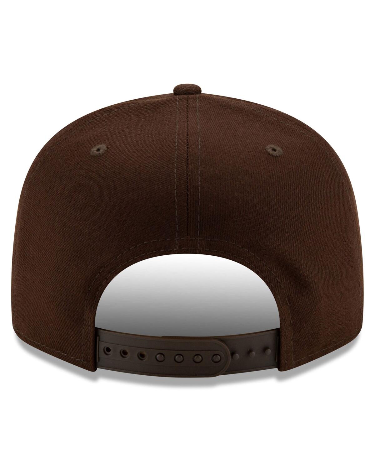 New Era Men's Brown San Diego Padres 2025 Mlb Postseason Side Patch 9FIFTY Snapback Hat