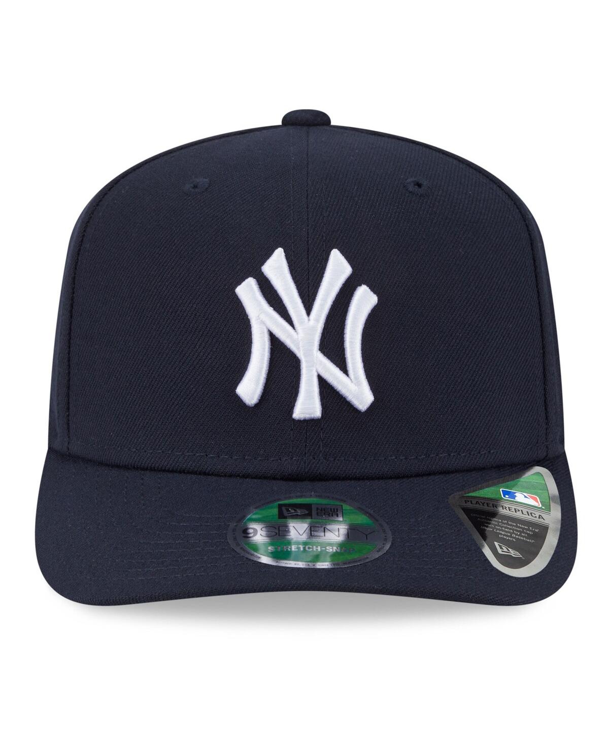 New Era Men's Navy New York Yankees 2025 Mlb Postseason Side Patch 9seventy Adjustable Hat In Blue