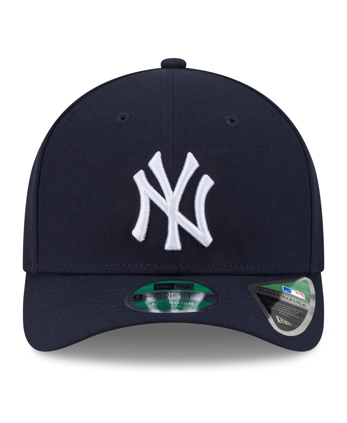 New Era Men's Navy New York Yankees 2025 Mlb Postseason Side Patch 9forty Adjustable Hat In Blue