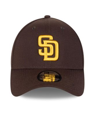 Men's Brown San Diego Padres 2025 MLB Postseason Side Patch 39THIRTY Flex Hat