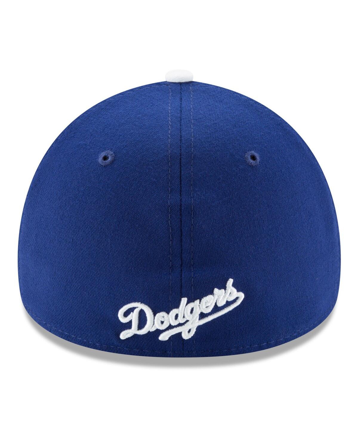 New Era Men's Royal Los Angeles Dodgers 2025 Mlb Postseason Side Patch 39thirty Flex Hat In Blue