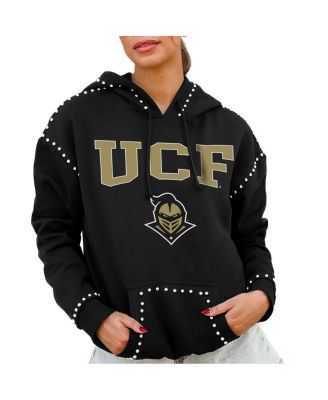 Gameday Couture - Women's Black UCF Knights Studded Pullover Hoodie