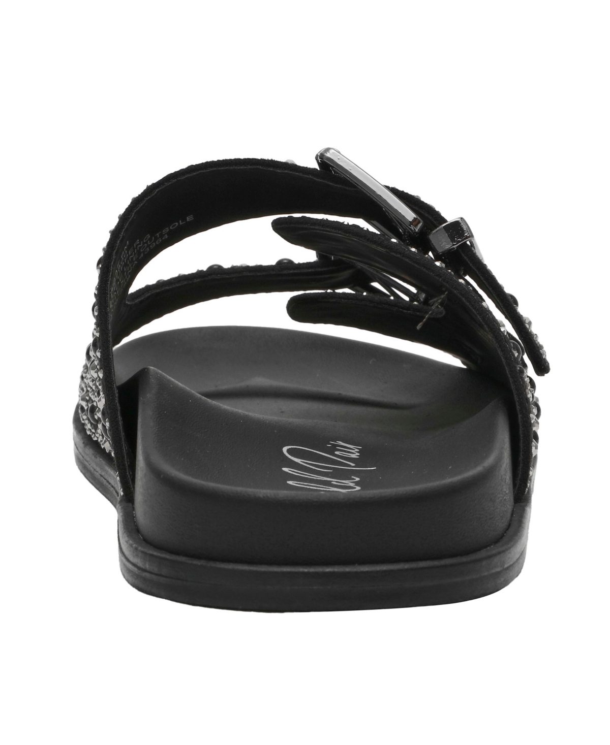 Wild Pair Women's Maagda Round Toe Slip On Sandals, Macy's Exclusive In Black
