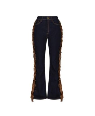 Women's Ryder Fringe Jean - Indigo