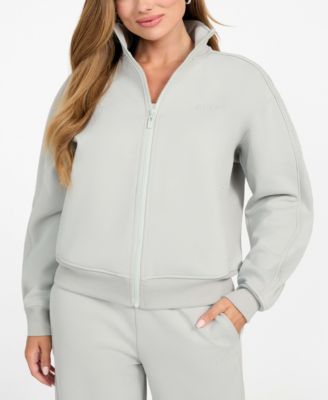 GUESS - Women’s Octavia High Neck Full-Zip Sweatshirt