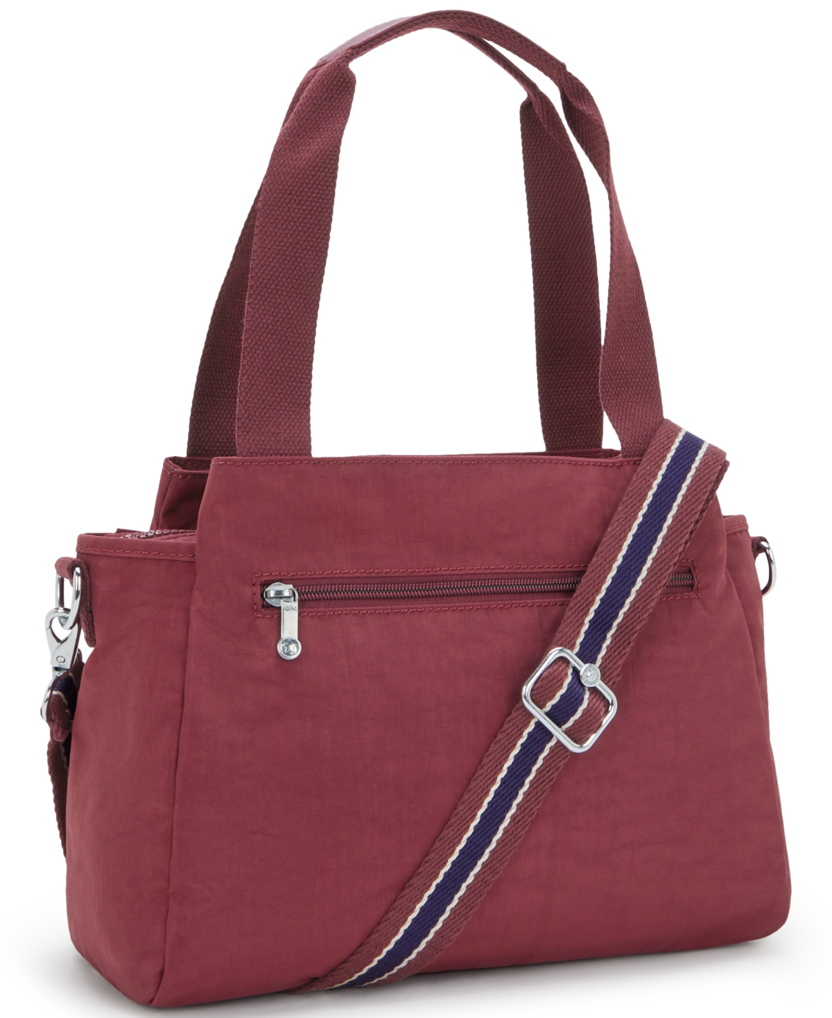 Kipling Women's Elysia Small Satchel Bag In Burgundy