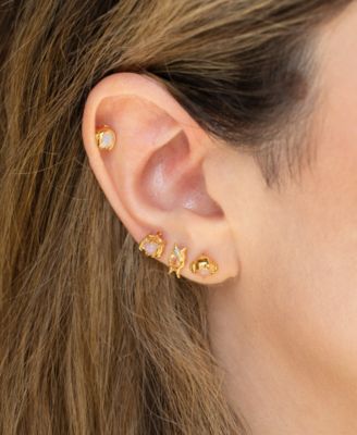 Crystal Gold Plated Star Wars Stud Set