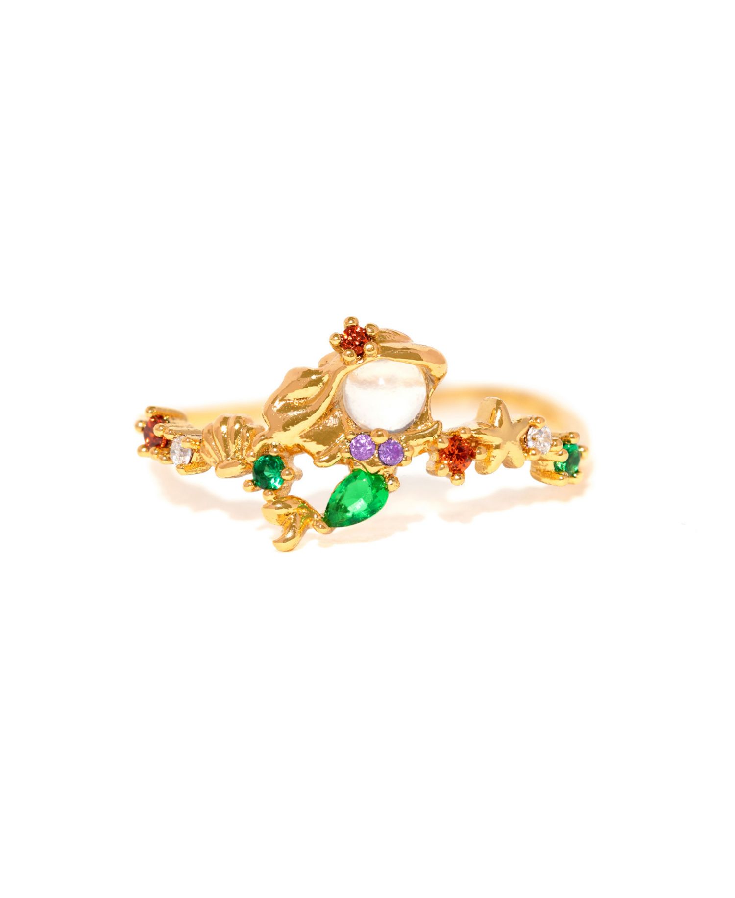 Disney Princess The Little Mermaid Ariel Crystal Ring