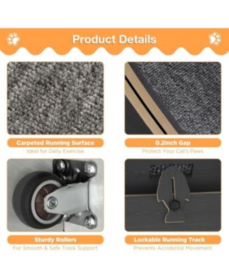 43.3'' Cat Wheel for Indoor Cats