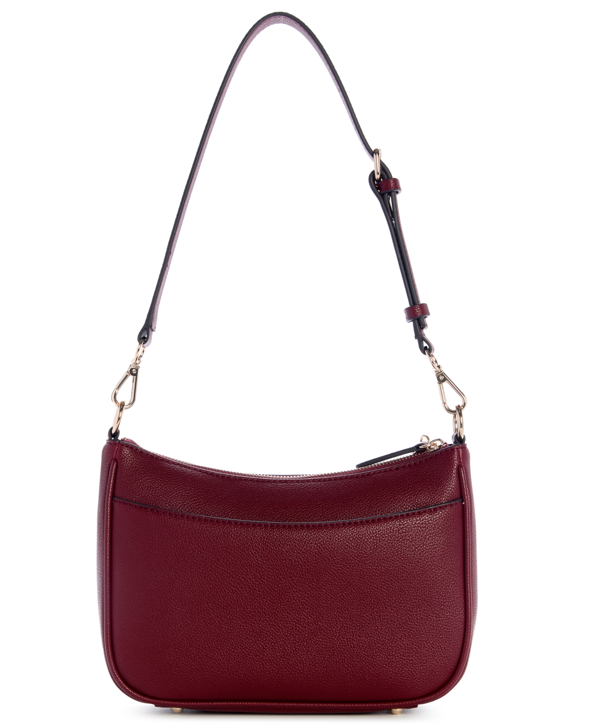 Guess Isola Small Shoulder Bag In Burgundy