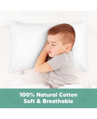 Toddler Pillowcase for 14X20 Pillow, Organic Pillow Case, Travel Pillow Case Cover