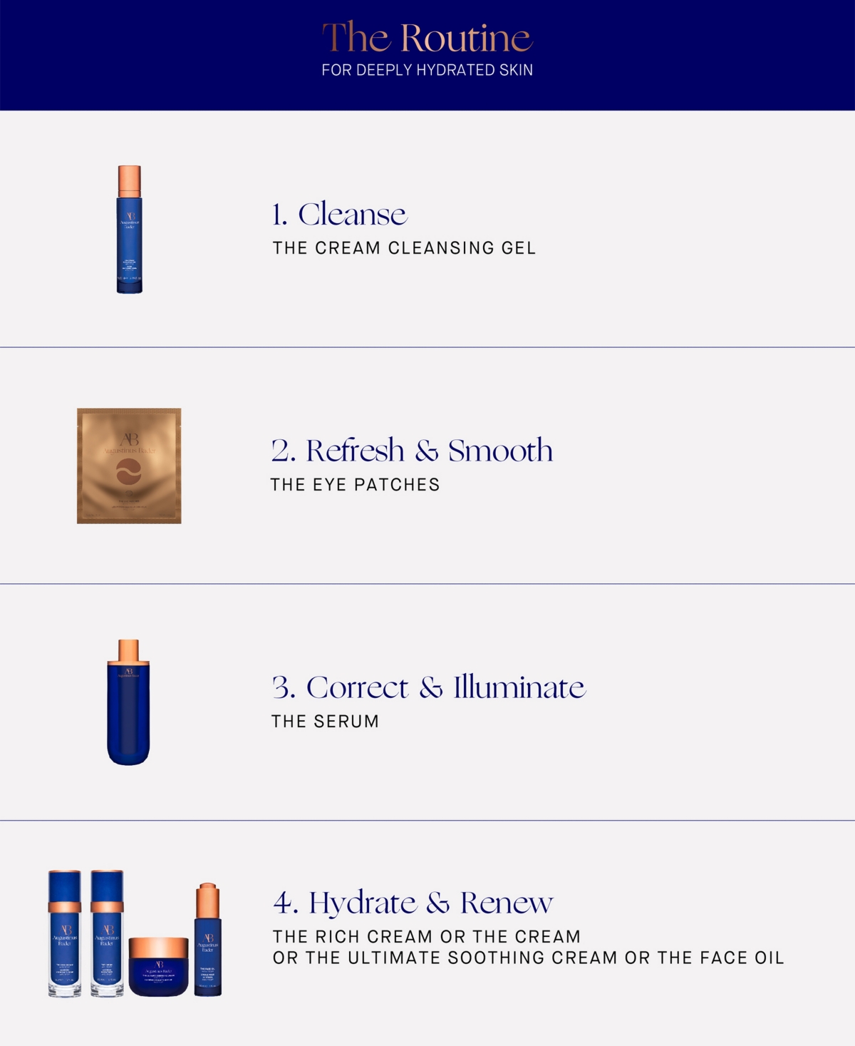 Augustinus Bader The Eye Patches, Pack of 6