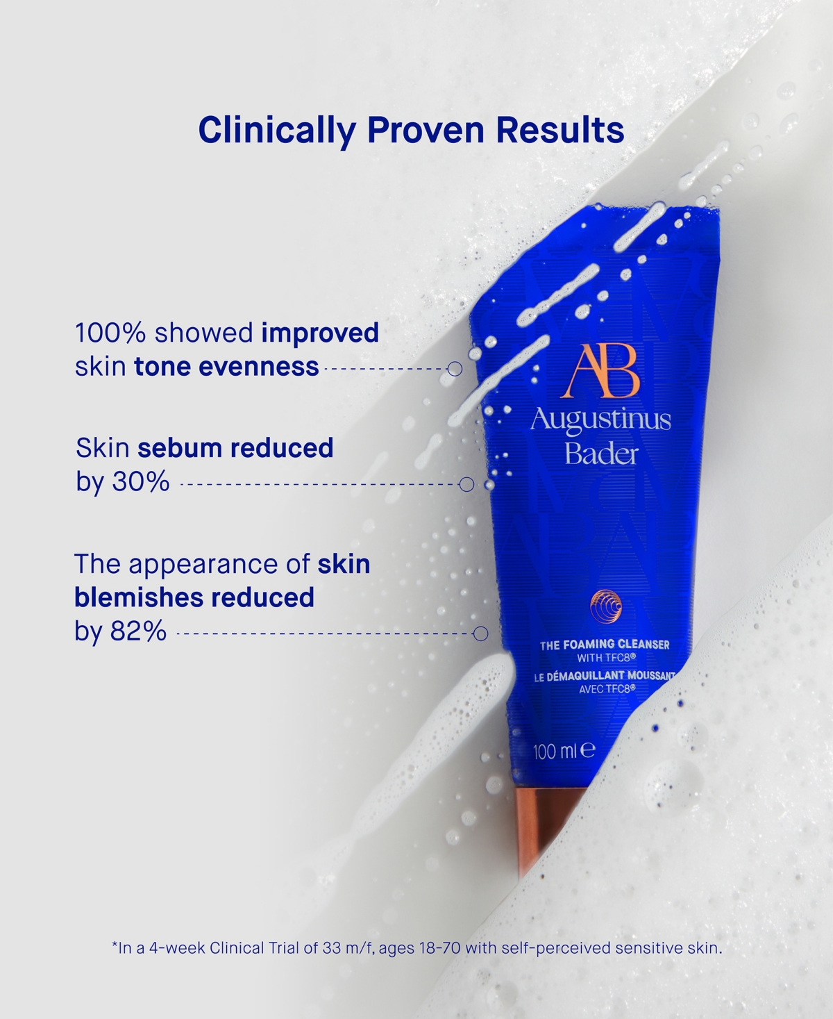 Augustinus Bader The Foaming Cleanser, 3.4 oz.