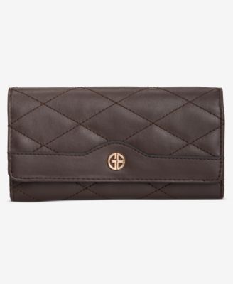 Quilted Receipt Manager Wallet, Macy's Exclusive