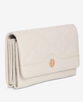 Quilted Receipt Manager Wallet