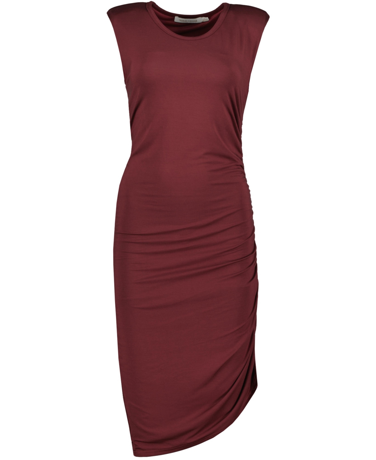 Bishop + Young Women's Alex Side Ruched Midi Dress