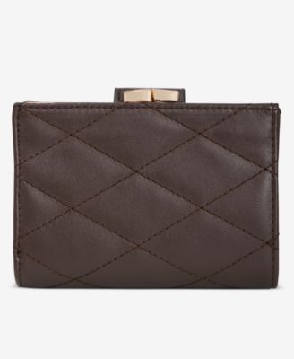 Quilted Framed Indexer Wallet, Macy's Exclusive