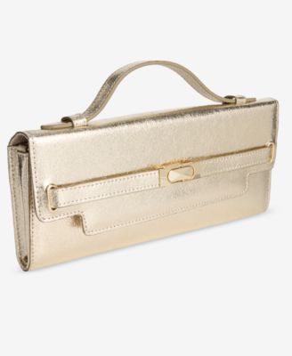 Wyllah Metallic Clutch, Exclusively at Macy's
