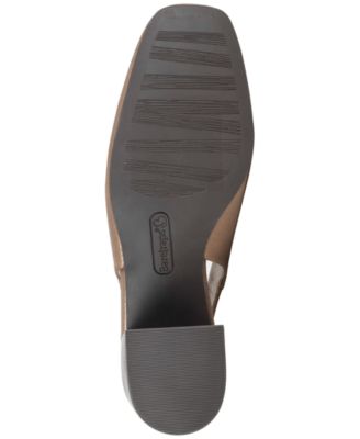 Women's Ester Block Heel Slingback Pumps