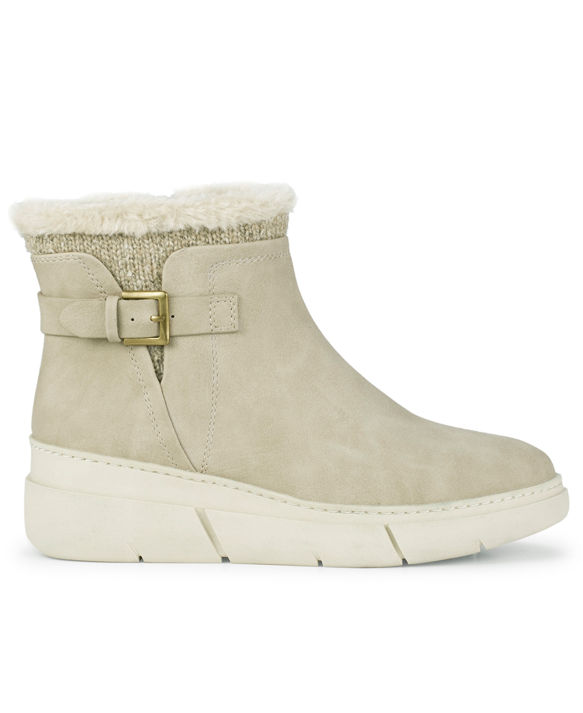 Baretraps Women's Lanney Wedge Booties In Neutral
