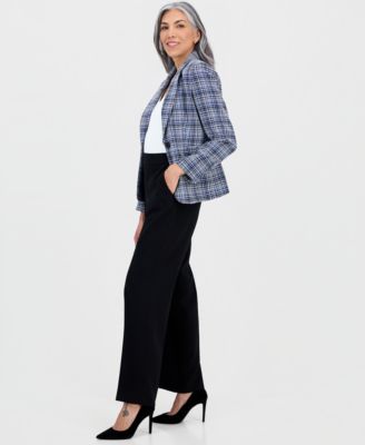 Women's Gracie High-Rise Straight-Leg Pants, Regular & Petite