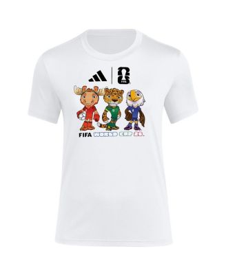 adidas - Women's White FIFA World Cup Gear 2026 FIFA World Cup Mascot T-Shirt