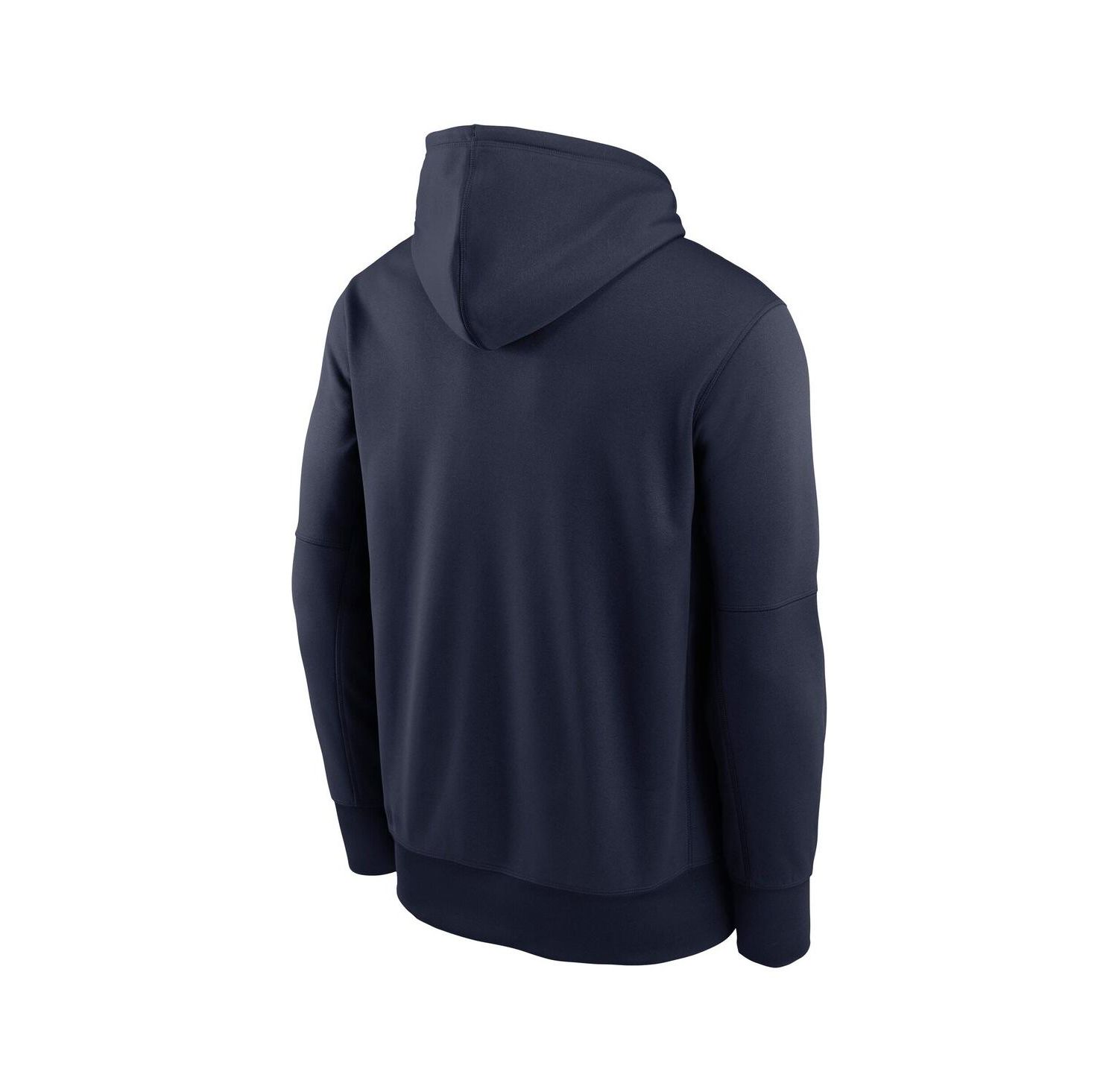 Men's College Navy Seattle Seahawks Toss Sweep Performance Pullover Hoodie