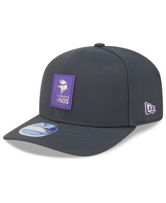 New Era - Men's Charcoal Minnesota Vikings 2025 Sideline Cold Weather 9SEVENTY Adjustable Hat