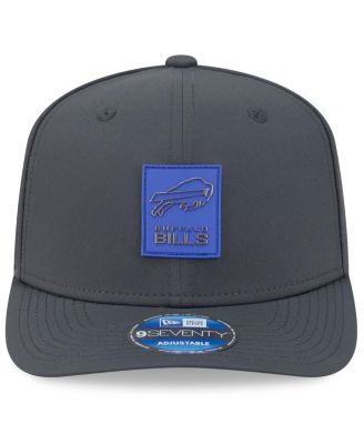 Men's Charcoal Buffalo Bills 2025 Sideline Cold Weather 9SEVENTY Adjustable Hat