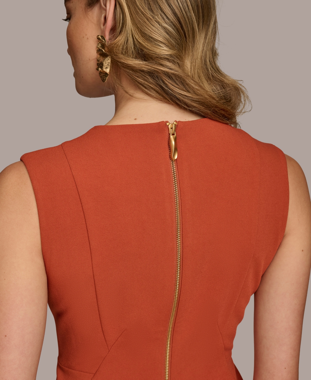 Donna Karan New York Women's Sleeveless Sheath Dress